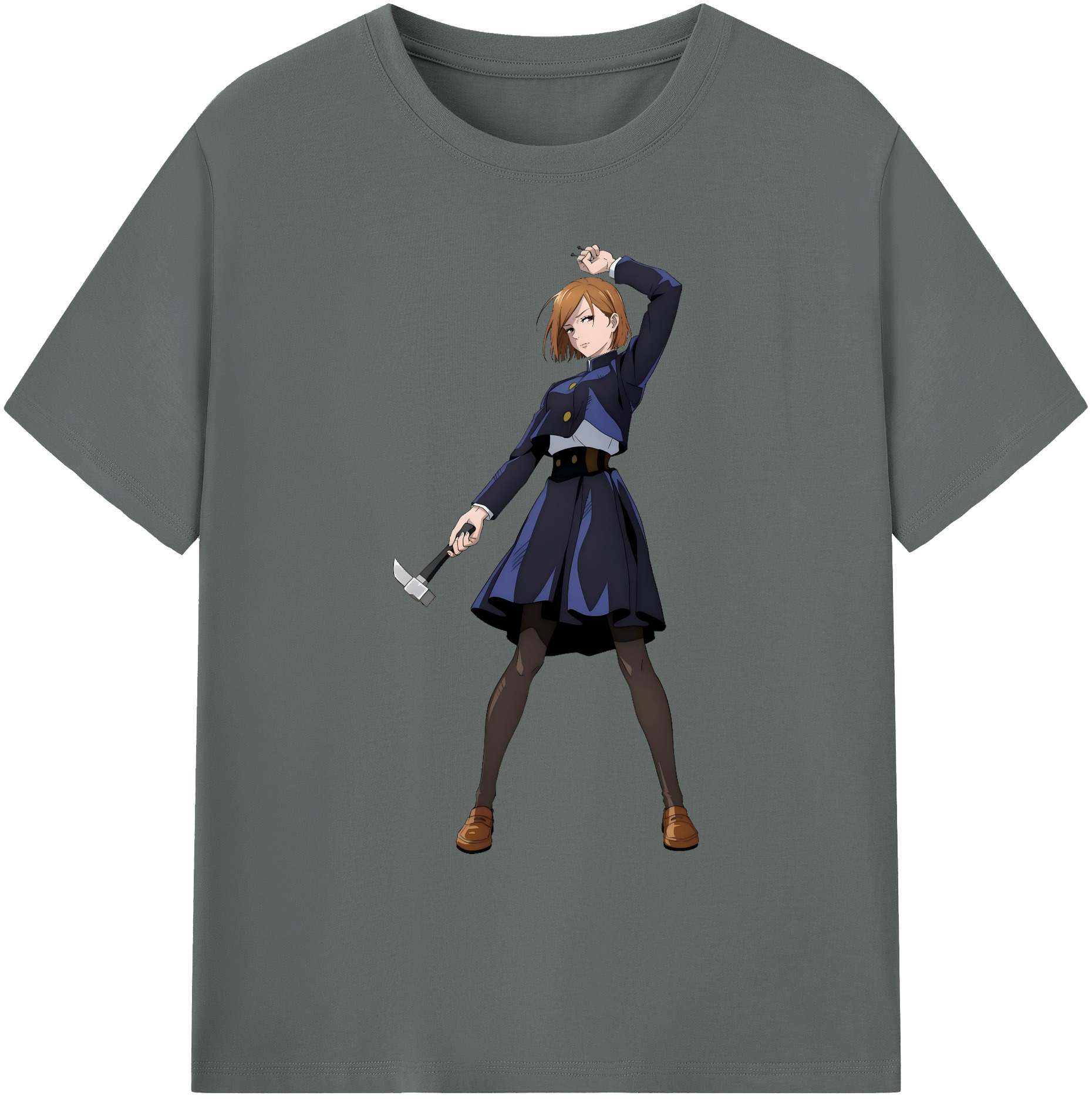 （画像用） 呪術廻戦 Jujutsu Kaisen 綿100％ メンズ半袖Tシャツ｜肌触りやわらか＆通気性